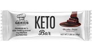 [64795] Genuis Gourmet Keto Bar Chococolate Dream 31gm