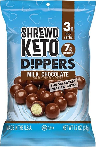 [64811] SHREWD KETO PROTEIN DIPPERS MILK CHOCOLATE 34G
