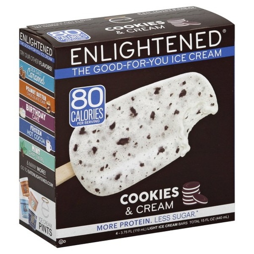 [65082] ENLIGHTENED COOKIES &amp; CREAM BAR 440ML