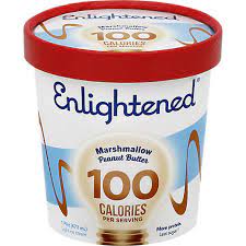 [65087] ENLIGHTENED ICE CREAM MARSHMALLOW PEANUT BUTTER 473ML