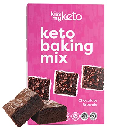 [65120] KISSMYKETO-BAKING MIX BROWNIE 185G