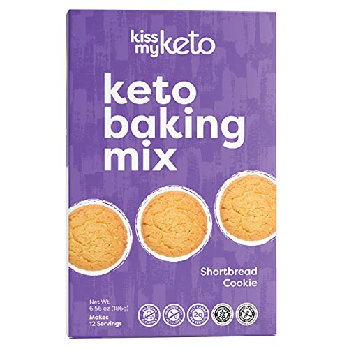 [65121] KISSMYKETO-BAKING MIX SHORTBREAD COOKIE 185G