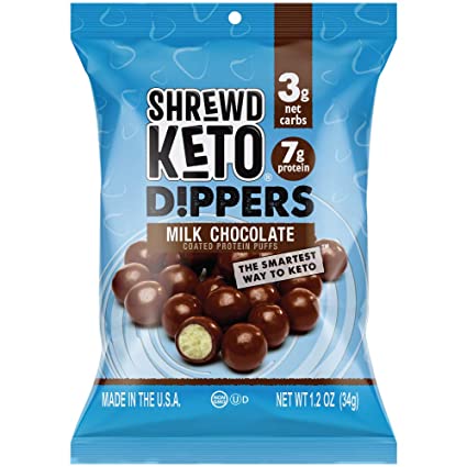 [65133] SHREWD FOOD PROTEIN DIPPERS MILK CHOCOLATE 33G