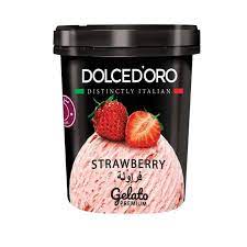 [65262] Dolce D'oro Strawberry Gelato 500ml