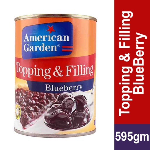 [65306] American Garden Blueberry Pie Filling - 595g