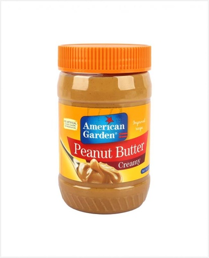 [65487] American Garden Smooth Peanut Butter (Creamy) 454Gm