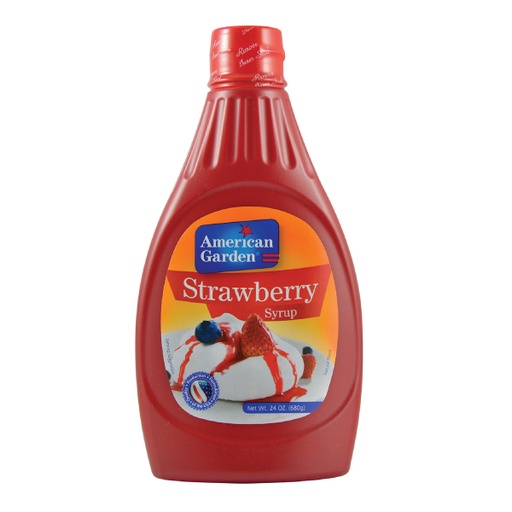 [65640] American Garden Strawberry Syrup