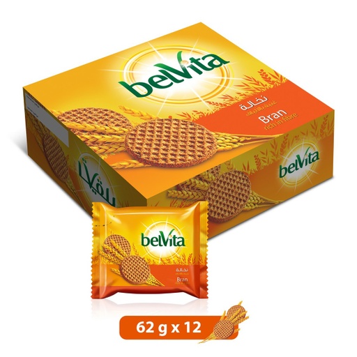 [65802] BELVITA BRAN BISCUIT 62gm