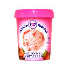 [65830] BR STRAWBERRY ICECREAM 500ml