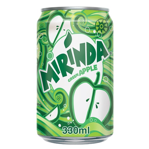 [65874] Mirinda Green Apple Can 330Ml