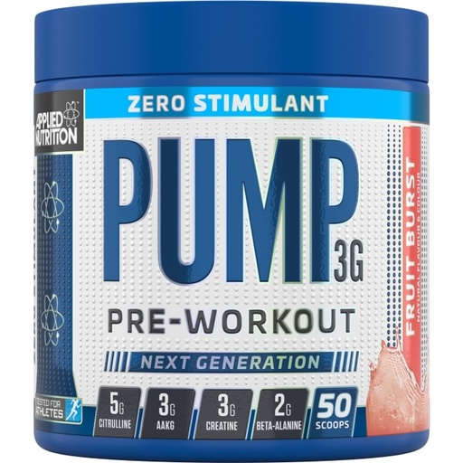 [66291] Pump 3G 375G Zero Fruit Burst