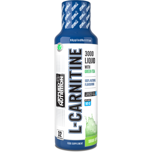 [66342] L-Carnitine Liquid 3000 Sour Apple 480Ml
