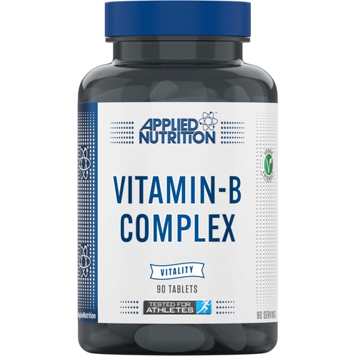 [66351] Applied Nutrition Vitamin B Complex 90 Tablets 