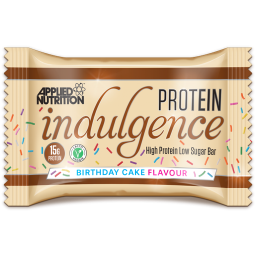 [66379] PROTEIN INDULGENCE BAR 50G BIRTHDAY CAKE 