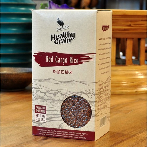 [66795] LOTUS NATURAL RED RICE 1KG X20