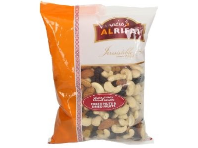 [66821] AL RIFAI RAW MIXD NUTS/DRIED FRUITS 400 GM