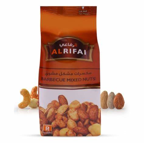AL RIFAI BARBECUE MIXED NUTS 160G | Pharmacy and More