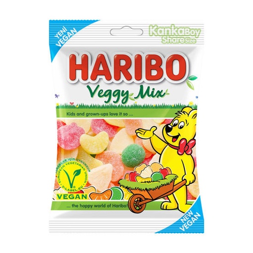 [67197] Haribo Veggy Mix 80gm