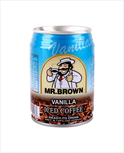 [67217] مستر براون - قهوة مثلجة بالفانيليا 240 مل