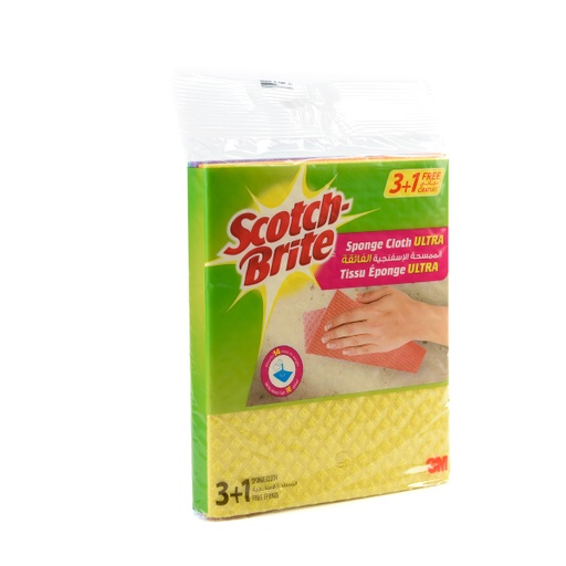 [68548] Scotch Brite Sponge Cloth ULTRA 3+1