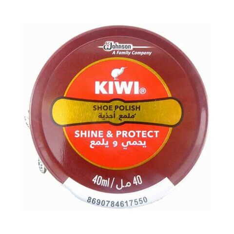 [69022] KIWI PASTE SHOE POLISH BROWN 40ML 