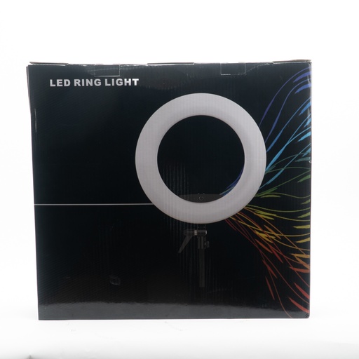 [8066] Led Ring Light Kit- Bright Pink (With Light Stand, Carry Bag)-