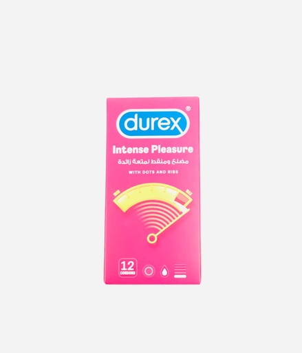 [8356] Durex Intense Pleasure Condoms 12'S