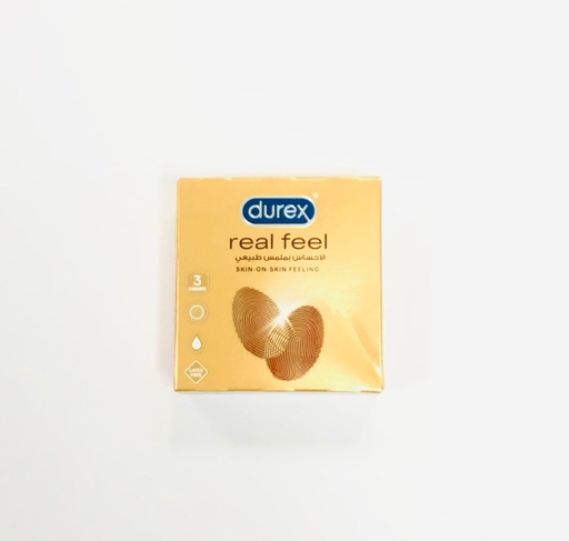 [8363] DUREX REAL FEEL CONDOMS 3'S