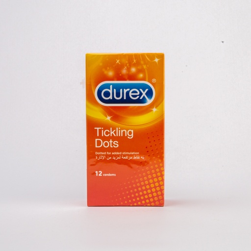 [8366] Durex Tickling Dots Condoms 12 Pc