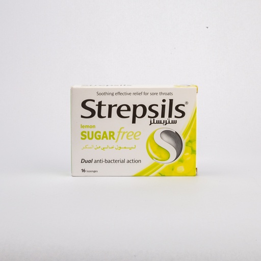 [8384] Strepsils Lemon Sugar Free Lozenges