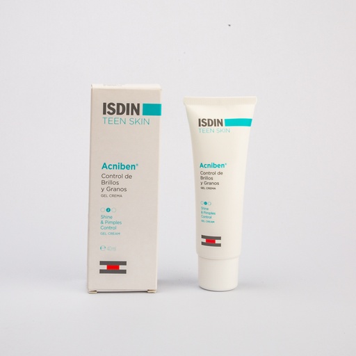 [8402] Isdin Acniben Hydrating Gel-Cream 40Ml