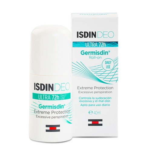 [8418] Isdin Deodorant Ultra 72H Germisdin Roll-On 40Ml