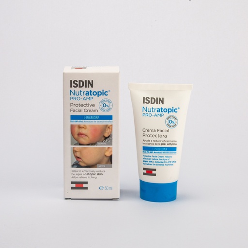 [8446] Isdin Nutratopic Pro-Amp Facial Cream 50Ml