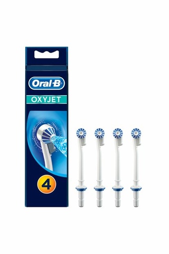 [8580] Mouth Shower Replacement Head Oxyjet 4 Pcs Ed17 Oral-B