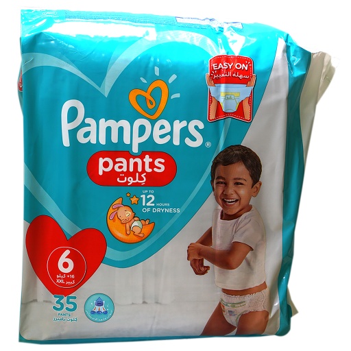 [8605] PAMPERS 6 DRY PANT 16+KG 35'S-