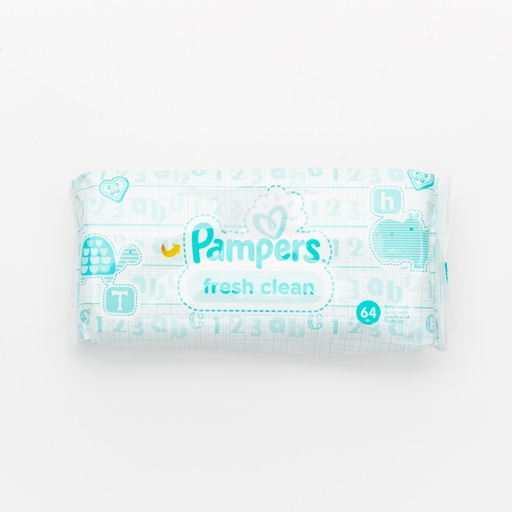 [8611] Pampers Baby Wipes Fresh Clean 64'S-