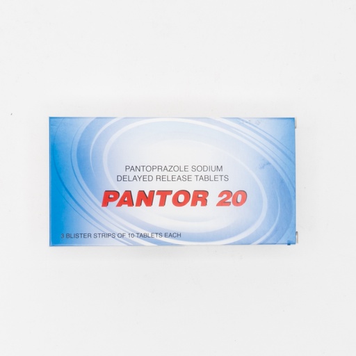 [8707] Pantor 20Mg Tablet 30'S-