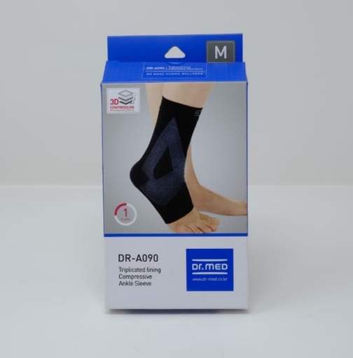 Dr-Med Triplicated Lining Compressive Ankle Sleeve