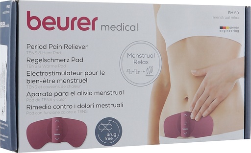 [8869] Beurer Em50 Menustral Relax Heat Pad