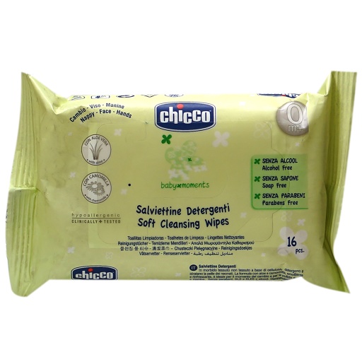 [9218] Chicco Cleans Wipes 16'S#27380-