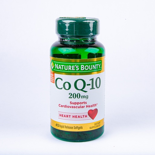 [9565] nature's bounty Co Q-10 200Mg Q-Sorb Tablet 45'S