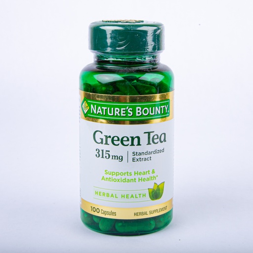 [9569] nature's bounty Green Tea 315Mg Tabalet 100'S
