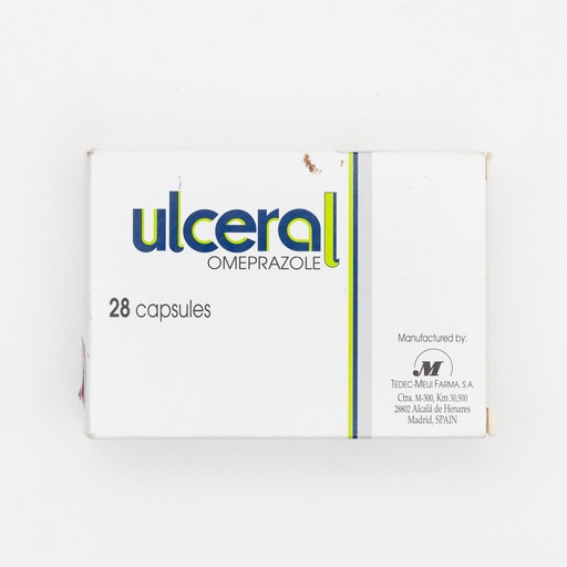 [9633] Ulceral 20Mg Capsule 28'S-