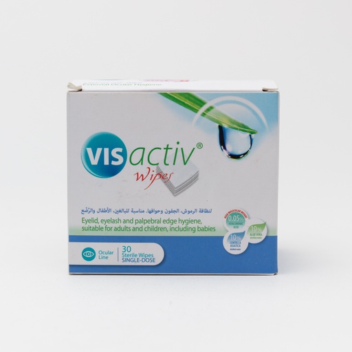 [9635] Vis Activ Wipes 30'S-