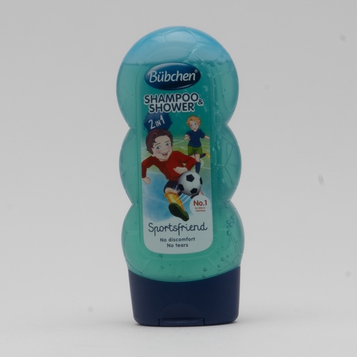 [9719] Bubchen Kids Sha&amp;Shower Sport Fun 230Ml-