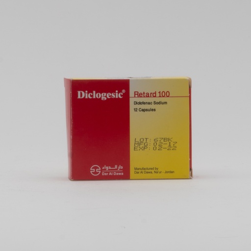 [9769] Diclogesic Ret.100Mg Cap 12'S-