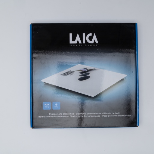 [9821] Laica Electric Personal Scale White 1056