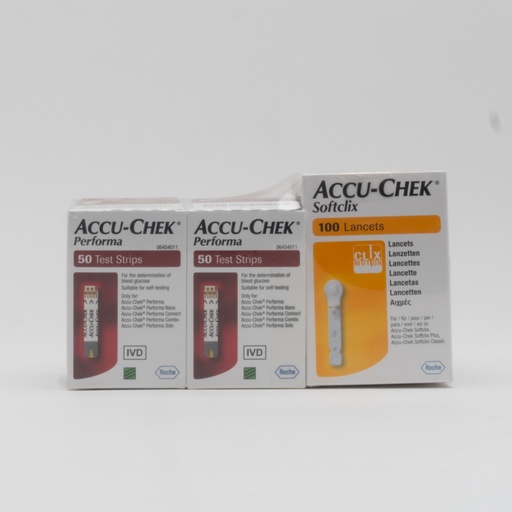 [9925] Offer Accu Chek Performa Strip+Lancets-