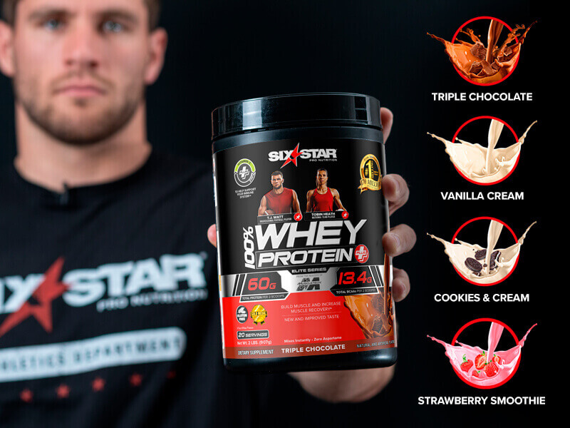 Six Star Elite Series 100% Whey Protein Plus - 2lb Powder