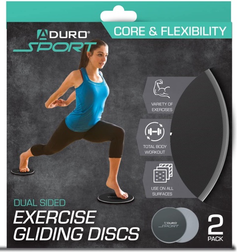 [99679] Aduro Sport Exercise Sliders (Gliding Discs) for Workout [2PK]